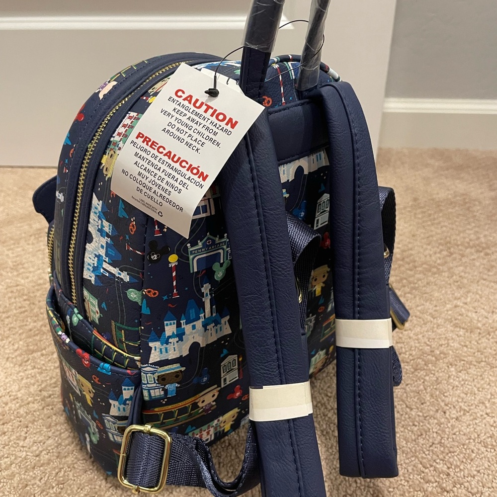 Disney Loungefly Mini Backpack. - Picture 4 of 7